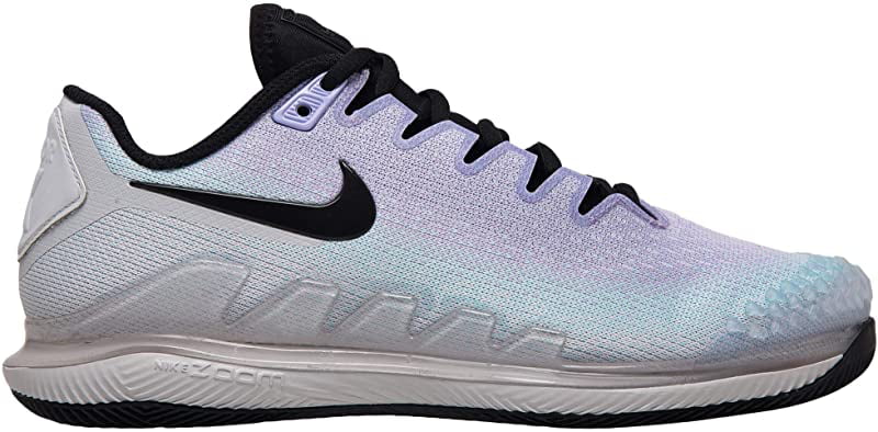 Nike Women's Vapor Knit Tennis Shoe, Platinum/Purple, 8 B(M) US - Walmart.com