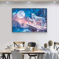 thumbnail image 2 of Diamond Painting - 30x40cm - Wolf Multicolor, 2 of 3