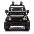 thumbnail image 2 of 24V 2 Seater Ride on Car for Kids, Licensed Land Rover Defender Volta 5008 Ride on Toys for Big Kids with Remote Control, Bluetooth, Music, LED Lights, Powered Electric Car for Kids Boys Girls, Black, 2 of 11