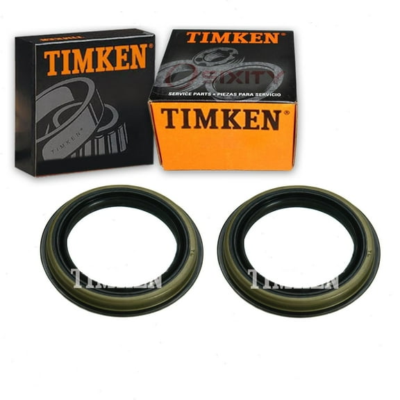 2 pc Timken Rear Inner Wheel Seals compatible with Jeep Wrangler 1994-2017