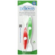Dr. Browns Designed To Nourish Long Spatula Spoon, Colors May Vary - 8 Count
