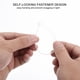 thumbnail image 4 of Uxcell 100PCS Bridas de Cable de 10 Pulgadas, Bridas de Nylon Autocierre con Resistencia a la Tracción de 50 lbs para Interior y Exterior, Blancas, 4 of 6