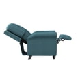 thumbnail image 4 of ProLounger Pushback Recliner in Caribbean Blue Linen, 4 of 5