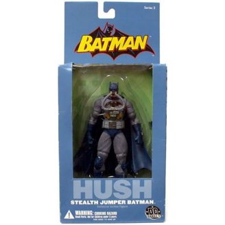 McFarlane Toys DC Multiverse Hush Batman 7" Figure - Blue/Grey Variant With Batarangs