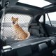 thumbnail image 1 of Red de seguridad para perros en el coche, red de seguridad universal para mascotas, para perros, mascotas y niños, valla de malla, red de separación, protección de valla (negra), 1 of 5