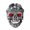 Red, variant on Punk Skull Rings Open Rings Eye Catching Finger Rings Skull Adjustable Opening Rings Alloy Material Party Jewelry