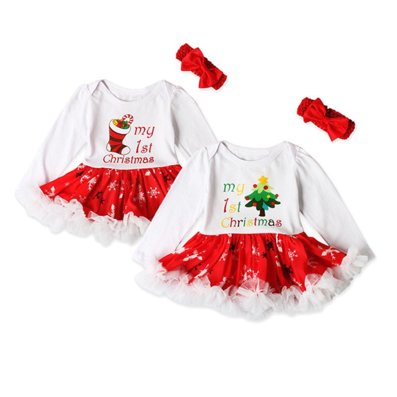girls christmas romper
