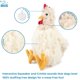 thumbnail image 5 of Juguetes de Peluche Beige Best Pet Supplies Pollo Arrugado para Perros Cachorros y Adultos Mayores, 5 of 6