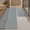 Ocean Ripple black, variant on CHAKME Set of 3 Absorbent Memory Foam Bath Mat Set Bathroom Rugs, Rustic Lattice pink, Large 20"x32", Small 17"x24", Contour 24"x20"