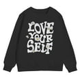 thumbnail image 4 of UYYX Toddler Girl Sweatshirt Teen Girl Sweatshirt Sweatshirts For Girls Toddler & Kids Little Girl'S Pullover Tops Sweaters & Hoodies 5-6 Years, 4 of 4