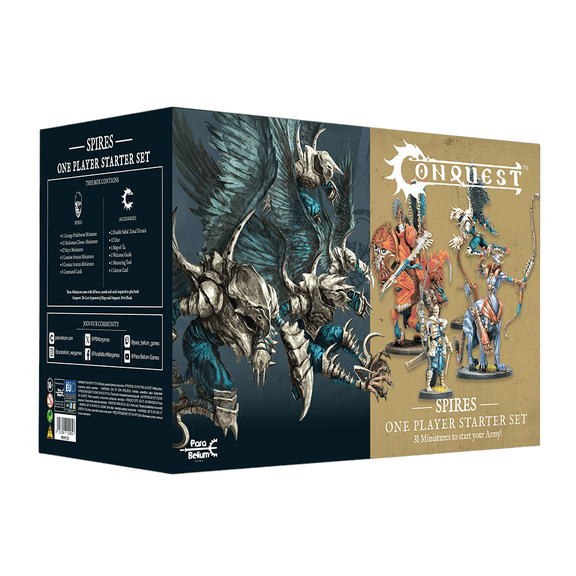 Conquest: Spires: Supercharged 2026 1 Player Starter Set