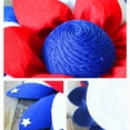 thumbnail image 6 of PALIFEUR 4th of July Wreath, 15.7 Inch Patriotic Wreaths for Front Door, Artificial Floral Spring Wreaths Decorations for Memorial Day Independence Day Veterans Day, Red Blue White, 6 of 9