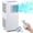 White, variant on Roromall Portable Air Conditioner, 8,000 BTU for Rooms Up to 350 Sq. Ft. , 3 Modes, Remote Control, and Installation Kit Included, Ideal for Home, Office