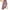 Dusty Pink, variant on Casual Solid Tee Jumpsuit V neck Burgundy Women Jumpsuits