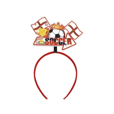 

2024 Hot Selling European Cup Cheering Props Football Headbands Top 24 Fans Headwear Club Cheerleading Decorative Headbands