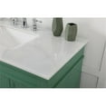 thumbnail image 4 of Elegant Decor Lexington 42" Solid Wood Single Bathroom Vanity in Vintage Mint, 4 of 8
