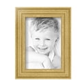 thumbnail image 2 of ArtToFrames 5" x 7" Gold Picture Frame, 5x7 inch Gold Wood Poster Frame (WOM-4159), 2 Pack, 2 of 8
