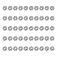 thumbnail image 2 of 50Pcs Hex Nuts A2?70 Stainless Steel Thread Nut Assortment Kit for Industrial MachineryM2, 2 of 5