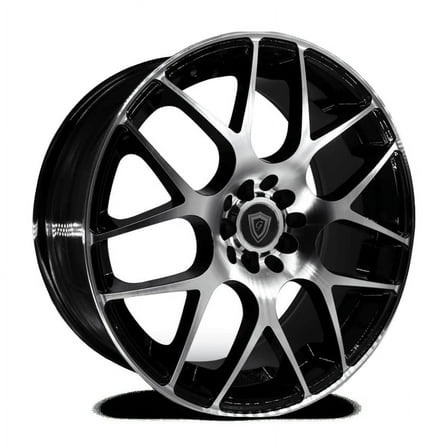 18X8 10-110/114.3 G-LINE #0056 POLISH FACE/ BLACK 35/73.1