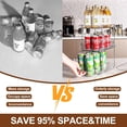 thumbnail image 2 of 3 Tier 2 Pack Clear Pull-Out Home Organizers with 2pcs Storage Drawers, Multi-Purpose Slide-Out Organizers and Storage, Bathroom Organizer, Kitchen Organizer, Medicine Organizer Cabinet, 2 of 6