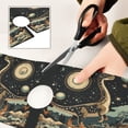 thumbnail image 6 of Yayeee Faucet Mat for Kitchen Sink 14.7" Diatomite Long Splash Guard Pad, Black Dinosaur, 6 of 7