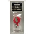 thumbnail image 1 of SICURIX Standard ID Badge Reel Round Swivel Spring Clip Strap RED (68842), 1 of 1