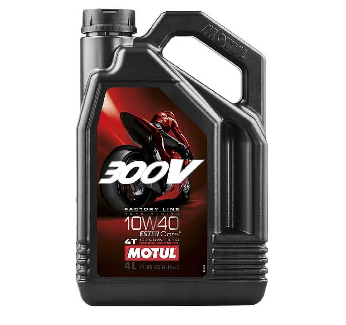 Motul 300V 4T Factory Line 10W 40 Synthetic Oil 4 Liters (104121) 