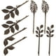 thumbnail image 4 of BRIGHTFUFU 10PCS Clip de pelo de hoja Pin de pelo vintage Pin de horquilla de bronce retro Adorno de cabello delicado para mujer niña (1/2/3/4/5), 4 of 8