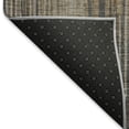 thumbnail image 6 of HomeRoots 671039 8 ft. Taupe & Beige Striped Transitional Washable Round Area Rug with UV Protection, 6 of 9