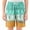 Mint Green#716, variant on LIIPEE Girl Boy Casual Shorts Cartoon Waffle Ice Cream Printed Elastic Waist Drawstring Shorts With Pockets Girls Classic School Pants,White,13-14 Years