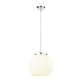 thumbnail image 4 of Innovations Lighting - White Venetian - 1 Light Stem Hung Pendant In Modern, 4 of 7