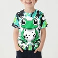thumbnail image 2 of Colorful Boy Girl Anime Graphic T Shirt for Children Boy Girl Summer Fall Short Sleeve Crewneck Spandex Brunch Kawaii Tops Shirt Child 2026 Clothes Regular Fit Y2K 9 Years, 2 of 4