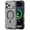 Black, variant on Lunvic Case for iPhone 18 Pro Max, Magnetic Rugged Shockproof Cover with Matte PC Back, TPU Bumper, Capacitive Camera Button, Raised Screen Camera Edges, Black