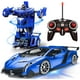 thumbnail image 1 of Control remoto Transform Car Robot Toy con luces Deformación Rc Car 2.4ghz 1:18 Recargable 360girating Stunt Race Car Juguetes para niños Niños Niñas Edad, 1 of 5
