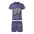 thumbnail image 5 of WWE WWE Boys Rash Guard Set 2 Piece Swimsuits Short Sleeve Bathing Suits with Trunks, 5 of 7