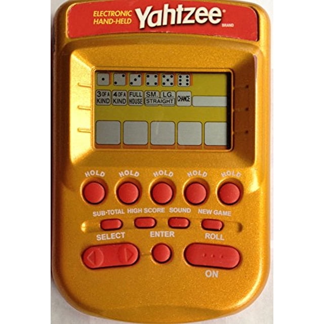 Dispositivo portátil Yahtzee Electronic Gold