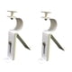 thumbnail image 3 of Soportes para barra de cortina,Soportes para barra de cortina para baño,dormitorio,Ganchos para soporte de barra de cortina,cocina,hotel,Soportes para barra de cortina de alta resistencia para, 3 of 8