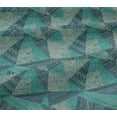 thumbnail image 6 of oneOone Viscose Jersey Dusty Teal Green Fabric Abstracts Sewing Craft Projects Fabric Prints By Yard 60 Inch Wide, 6 of 7