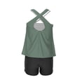 thumbnail image 5 of Sokhug 2026 New 3 Piece Tankini Swimsuit Set Fashion Beach Bathing Suit Outfit for Women, 5 of 6
