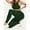 Green, variant on AEXTO Women's Crop Tank Top & High Waist Leggings Athletic Tracksuit Set, Jogging Suit Set, Sporty Breathable Outfits for Yoga Workout Running, Gym Sets for Women, Fitness Clothes