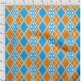 thumbnail image 4 of oneOone Cotton Poplin Orange Fabric Check Sewing Craft Projects Fabric Prints By Yard 56 Inch Wide, 4 of 4