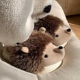 thumbnail image 7 of Gaexia Christmas Slippers,Soft Indoor Slippers With Hedgehog Design for Winter Home Use Cozy and Warm for Comfort,Funny Slippers, 7 of 7