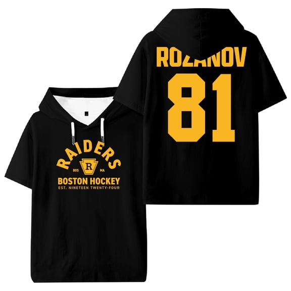 Tv Heated Rivalry Ilya Rozanov Hooded T-shirt Short Sleeve Tee Women Men Outdoor Streetwear Tops