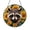 Acrylic 3.5 Inch, variant on Garden Raccoon Floral Faux Stained Glass Window Decor2001