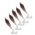 thumbnail image 2 of Single Hook Ice Fishing Artificial Simulation Long Shot Winter Lure Bait Fishing Tackle With Hook6#, 2 of 8