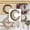 as shown, variant on Moon Wreath - Crescent Moon Natural Grapevine Wreaths Base - DIY Half Moon Shaped Wreath Making Supplies for Decor 1PC