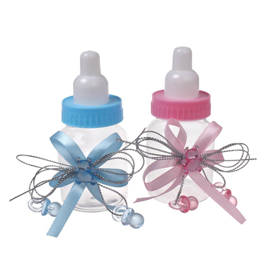 12x Mini Fillable Bag Baby Shower Candy Box Baptism Party Favour Christening 