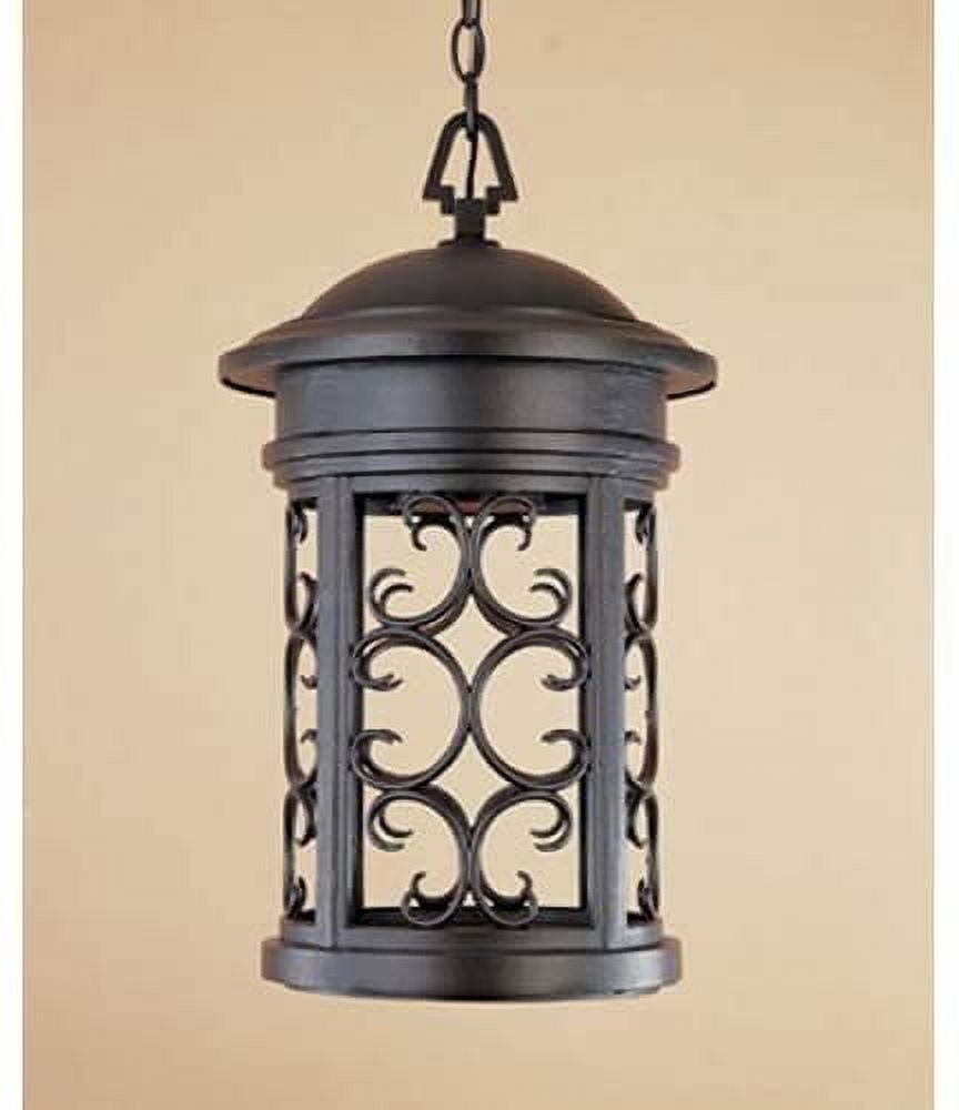 31134-ORB-Designers Fountain-Ellington - One Light Outdoor Hanging Lantern-Oil Rubbed Bronze Finish - image 2 of 4