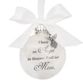 thumbnail image 1 of EIMELI Feather ball Angel In Memorial Ornament Hanging Sign Commemorative Decorations, 1 of 2
