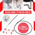 thumbnail image 4 of Flexible Drain Unclog Grabber Cleaning Tool Sink Hair Remover for Home Kitchen, 4 of 6